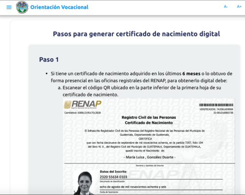  USAC prueba orientación vocacional 4