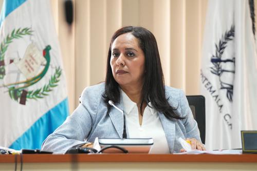 La jueza Carol Berganza envió a juicio a María Fernanda Bonilla y a José Luis Marroquín por el delito de asesinato en el caso de Melissa Palacios. (Foto: Wilder López/Soy502)
