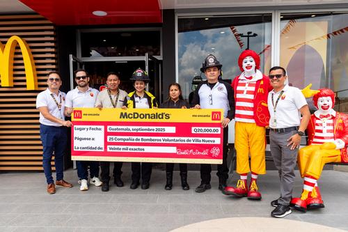 McDonald’s, nuevo restaurante, bulevar Reformadores, Villa Nueva, Guatemala, Soy502