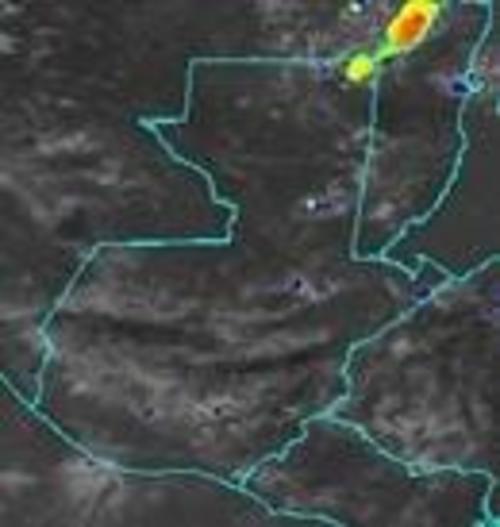 Tormentas locales se podría presentar debido al acercamiento de la onda del este no. 30. (Foto: Insivumeh)