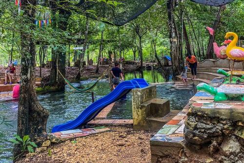 Cuenta con múltiples espacios para los más pequeños. (Foto:Balneario "Manantial Los Tello")