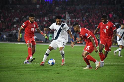 Guatemala empató en Panamá 1 a 1 y sumó su primer punto. (Foto: Rudy Martínez)