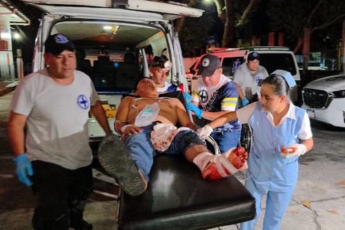 Tres personas resultaron heridas tras el percance provocado por uno de sus amigos. (Foto: Surama Rodas/colaboradora)