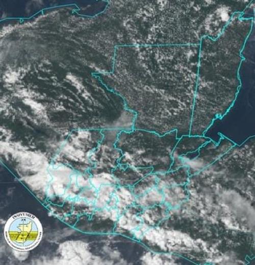 Autoridades reportaron inestabilidad atmosférica en el océano Pacífico. (Foto: Insivumeh)