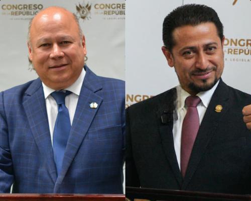 Fidel Reyes Lee y Nery Ramos complementan el listado de nombres que suenan para competir por la Presidencia del Congreso. (Fotos: Soy502)

