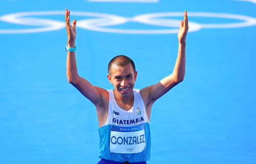 Alberto representó a Guatemala en los Juegos Olímpicos de París 2024. (Foto: cortesía)