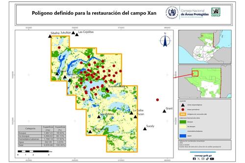 Restauración, Campo Petrolero Xan, Laguna del Tigre, Recuperación, Conservación, cierre, 03