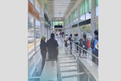 Los vecinos ya pueden usar la estación Plaza Municipal. (Foto: Cortesía Municipalidad de Guatemala)