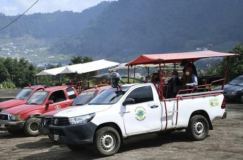 Los toritos son los vehículos autorizados para subir hasta la laguna. (Foto: Oswaldo Cop/Colaborador)