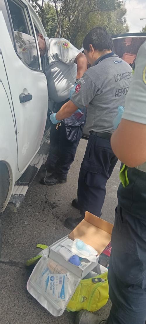 Posteriormente se coordinó con Bomberos Voluntarios para trasladar a un centro asistencial a la madre y su bebé. (Foto: DGAC)