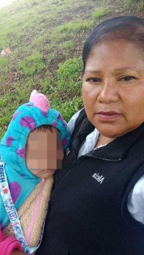 La abuela Alicia cuidaba a su nieta mientras la madre trabajaba en servicios de limpieza. (Foto: Redes sociales)