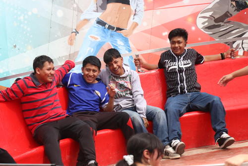 La alegría se vive en la feria de independencia. (Foto: Oswaldo Cop/Colaborador)