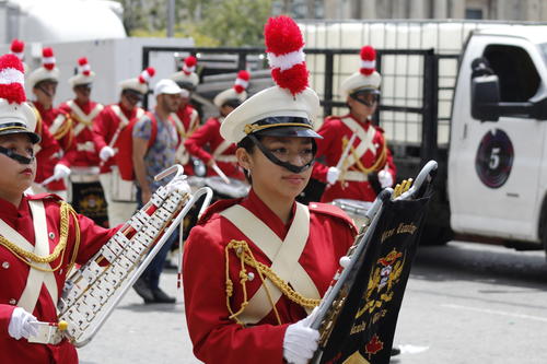 Independencia, bandas escolares, desfile estudiantil, festividades patrias, 02
