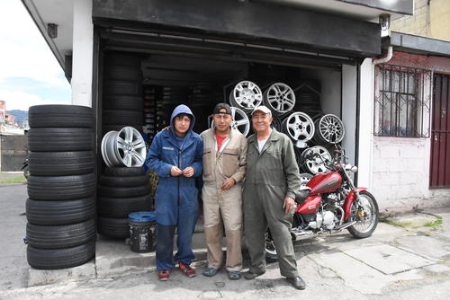 El taller Los 3, queda en la calle Rodolfo Robles. (Foto: Erick Colop/Colaborador)