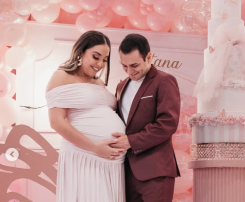 michelle cruz  llegada bebé 3