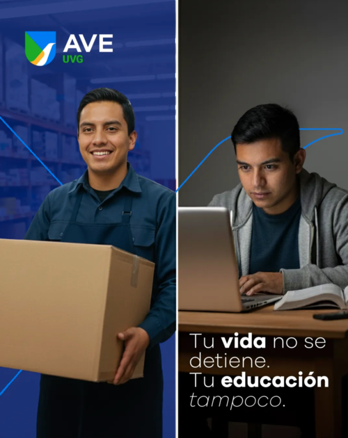 UVG, AVE, estudios, carreras, virtual, excelencia, flexible, Guatemala, Soy502