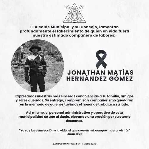 El alcalde municipal lamentó el hecho. (Foto: Cortesía)