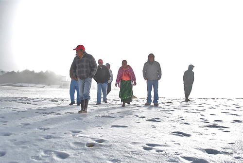 La altitud en Ixchiguán, San Marcos, ha provocado fuertes heladas que dejan así el panorama. (Foto: Archivo)