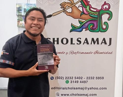 Su trabajo fomenta la preservación cultural y lingüística de la comunidad kaqchikel. (Foto: cortesía FB Miguel Oxlaj)