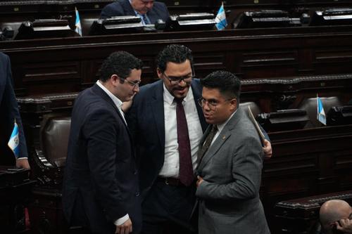 Diputados del oficialismo impulsaron las propuestas y lograron el apoyo de sus colegas. (Foto: Wilder López/Soy502)