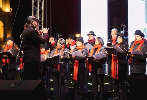 El Centro Cultura Miguel Ángel Asturias se llena de música durante las presentaciones. (Foto: cortesía Coro Nacional de Guatemala)
