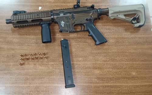 El dueño de la carabina colocó la denuncia al percatarse que no estaba la misma en su vehículo. (Foto: PNC)