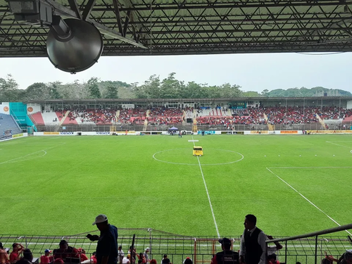 Su gramilla es natural y cuenta con las medidas que exige la FIFA. (Foto: cortesía Deportivo Coatepeque FC)