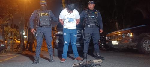 El nicaragüense capturado fue identificado como Misael de Jesús Escorcia Rugama. (Foto: PNC)