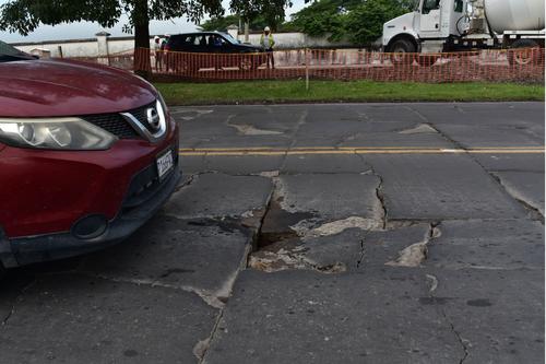 Ruta Escuintla Puerto Quetzal, Guatemala, Carreteras dañadas, impacto, infraestructura vial, 02