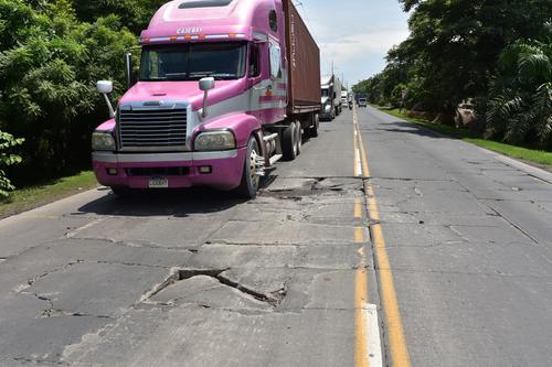 Ruta Escuintla Puerto Quetzal, Guatemala, Carreteras dañadas, impacto, infraestructura vial, 03
