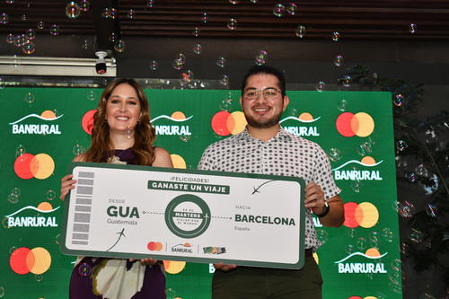 Tarjetas de Crédito Banrural, Mastercard, promoción, Es de Masters, viaje, Barcelona, Guatemala, Soy502