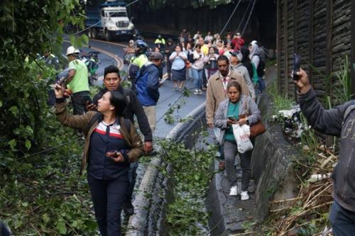 Emergencias viales, Guatemala, Regulación tránsito, PNC, Municipalidades, Provial, derrumbes, 03