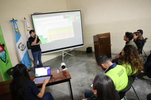 El innovador proyecto estudiantil impulsa la conciencia ambiental. (Foto: cortesía Municipalidad de Guatemala)