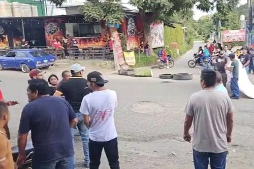 ruta, bloqueo, carretera, protesta 