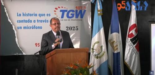 Jorge Molina, director de la Dirección General de Radiodifusión y Televisión Nacional, agradeció al personal de la TGW por toda su colaboración. (Foto: Daniel Dávila/Colaborador)