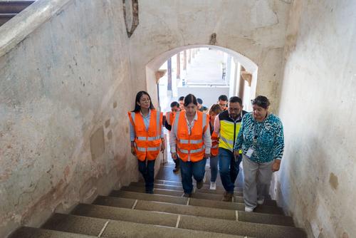 Equipo t&eacute;cnico de CEREBIEM realiza visitas de inspecci&oacute;n a edificios hist&oacute;ricos, sobre todo despu&eacute;s de alg&uacute;n sismo de consideraci&oacute;n. (Foto: Cortes&iacute;a MCD)