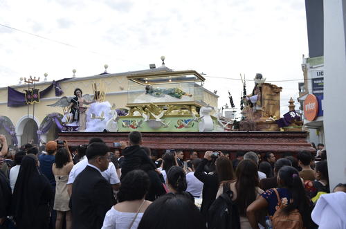 Es una de las procesi&oacute;n m&aacute;s concurridas en la localidad durante la Semana Santa. (Foto: Jos&eacute; G&oacute;mez/Colaborador)