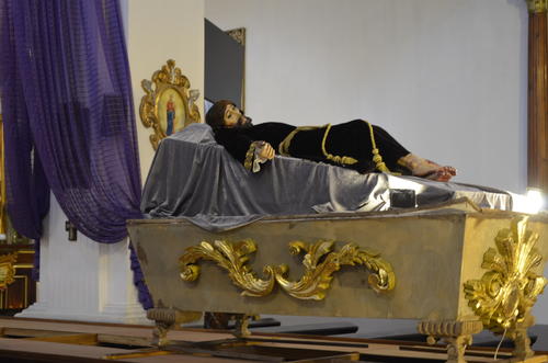 El acto de crucifixi&oacute;n se realizar&aacute; este viernes al medio d&iacute;a en la catedral huehueteca. (Foto: Jos&eacute; G&oacute;mez/Colaborador)