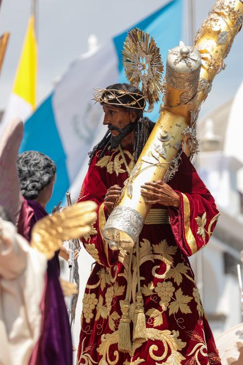 Procesi&oacute;n de Jes&uacute;s Protector Perpetuo, tambi&eacute;n es considerado &ldquo;de los pobres&rdquo;. (Foto: Oscar Rivas/Colaborador)