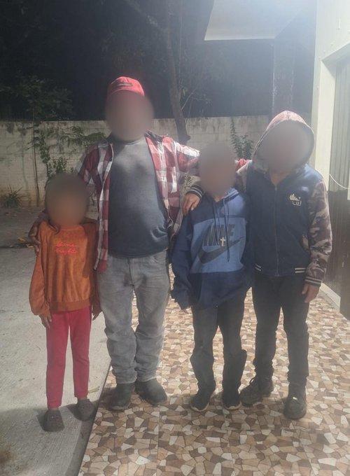 Los menores fueron devueltos a sus tutores. (Foto: PNC)