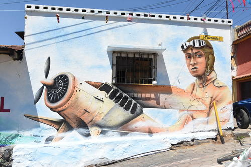 Murales coloridos, elaborados por artistas locales, destacan en el recorrido del paseo. (Foto: Jos&eacute; Garc&iacute;a/Colaborador)