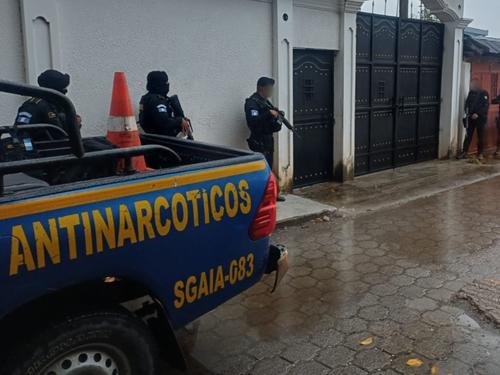 Allanamientos contra narcotr&aacute;fico (Foto: PNC)
