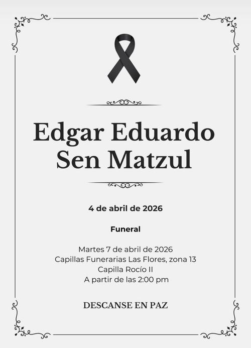 Eduardo Matzul funaria