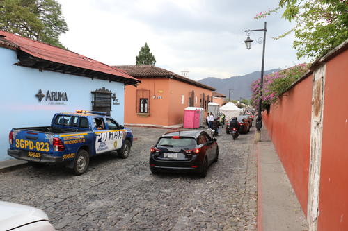 La PNC mantiene la seguridad en el sector. (Foto: Renato Melgar/Colaborador)
