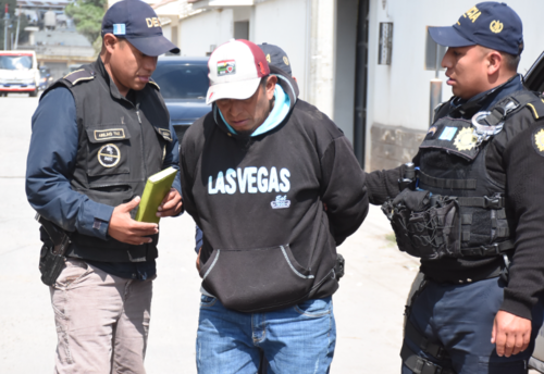 Ambos capturados deber&aacute;n enfrentarse a la justicia. (Foto: Miguel Colop/Colaborador)