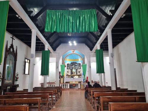 Elementos arquitect&oacute;nicos coloniales se conservan en el interior de la catedral. (Foto: Irma Tzi/Colaboradora)