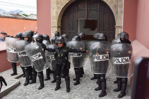 Protestas, fuerzas de seguridad, PNC, Mingob, vandalismo, manifestaciones, 03