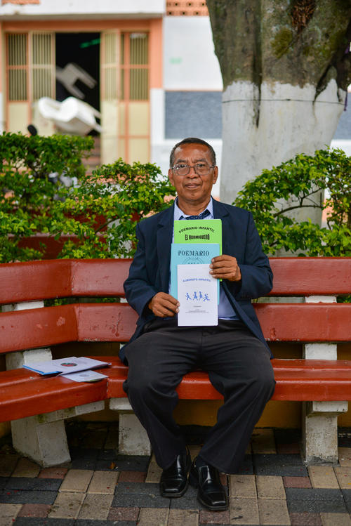 Sus obras son espejos de su propia infancia y cr&oacute;nicas de una labor docente. (Foto: &Aacute;ngel Revolorio/Colaborador)
