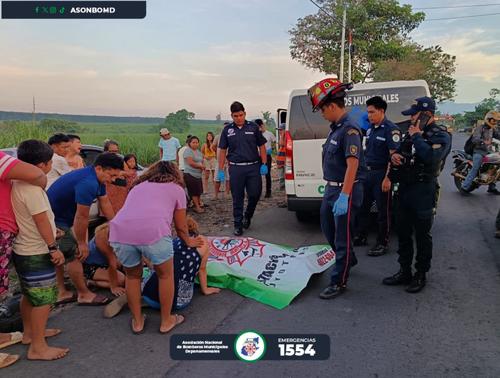 (Foto: Bomberos Municipales Departamentales)