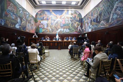 Di&aacute;logo Nacional Alimentaci&oacute;n Primero. (Foto: Congreso Guatemala)